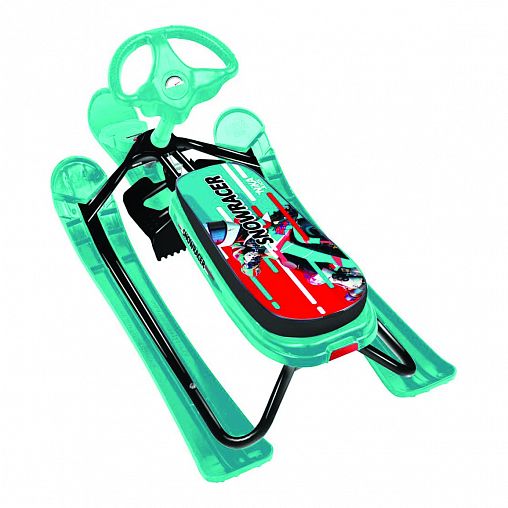 Снегокат Nika Тимка Спорт 2 Sportbike, черный каркас фото