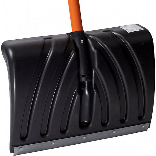 Лопата для уборки снега Cycle Крепыш Standart, с металлическим черенком, 450 x 335 мм фото Лопата для уборки снега Cycle Крепыш Standart, с металлическим черенком, 450 x 335 мм фото