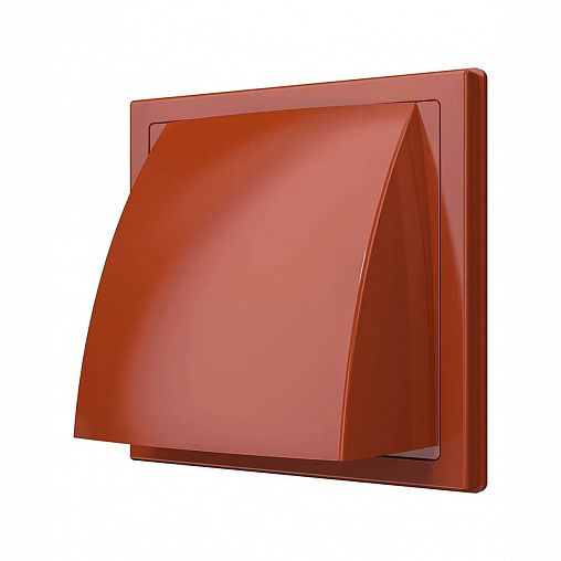 Выход стенной вытяжной Era 1515К12,5ФВ терр, 150 x 150 мм, с обратным клапаном, с фланцем D 125 мм фото