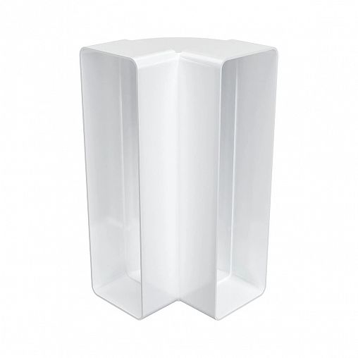 Колено вертикальное Era 620КВП, 90 градусов, пластик, 102 x 204 x 102 мм фото