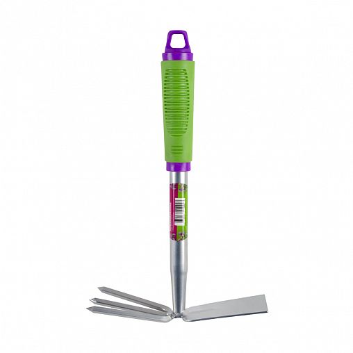 Мотыжка двойная Don Gazon, 3 зуба, 310 мм фото