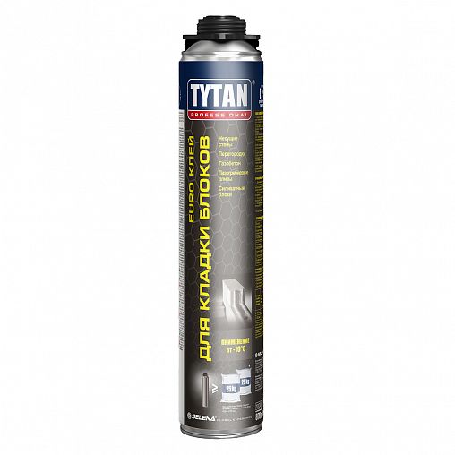 Клей-пена для газобетонных блоков и кладки Tytan Professional 17408, 870 мл фото