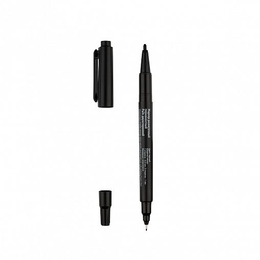 Маркер перманентный разметочный Park, двухсторонний, черный фото