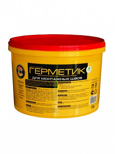 Акриловый шовный герметик для минеральных поверхностей VGT, 7 кг, белый фото