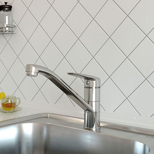 Смеситель для кухни IDDIS Male, хром фото