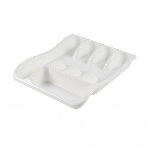 Лоток для столовых приборов Violet, 33 x 25,8 x 5,4 см, белый фото