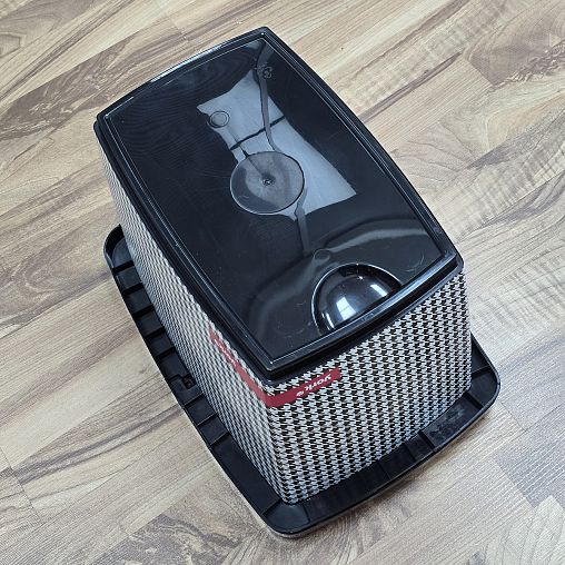 Ведро Моп с отжимом York Стайл Пепита, 15 л, черно-белое фото