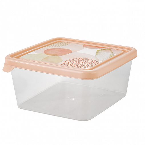 Контейнер Plast Team Pastel, квадратный, 0,45 л фото