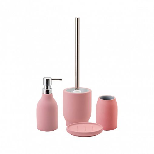 Мыльница Аквадекор Unna, керамика/резина, жемчужная фото