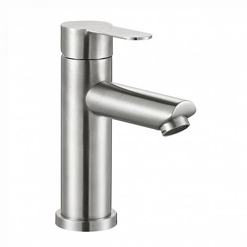 Смеситель для раковины с коротким изливом Fashun A51101, сатин фото