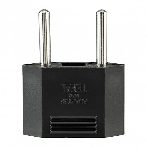 Переходник для розетки Rexant «Тефаль», 6 A, черный фото