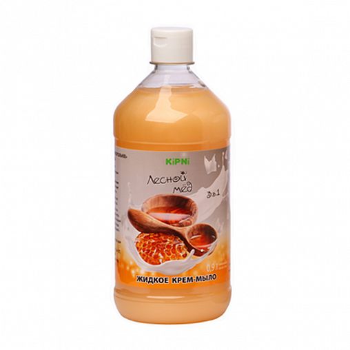 Жидкое крем-мыло Kipni Лесной Мед, 0,9 л фото