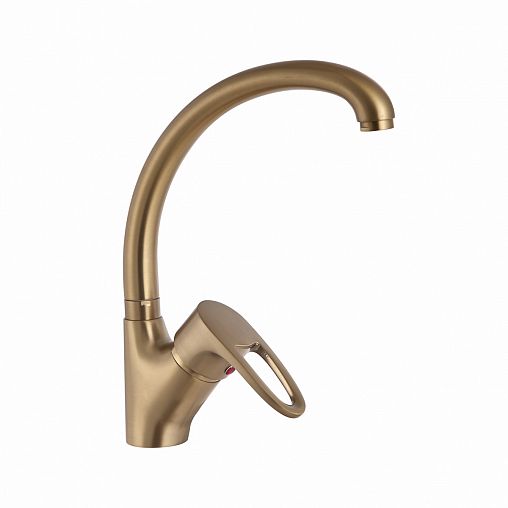 Смеситель для кухни Fashun A4165-21, бронза фото