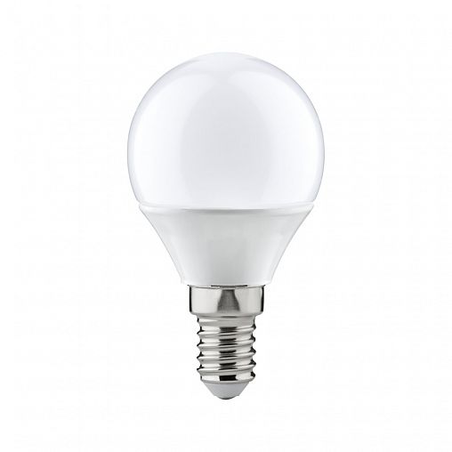 Лампа светодиодная LED матовая Port, E14, G45, 5 Вт, 4200 К, холодный свет фото