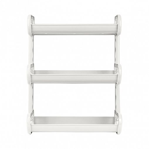 Полка в ванную Keeplex Regular, 3-х ярусная, 32,4 x 17 x 41,8 см, белое облако фото