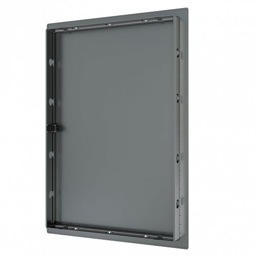 Люк-дверца ревизионная Evecs L2030N gray, нажимная, с фланцем 200 x 300 мм, 223 x 323 мм фото