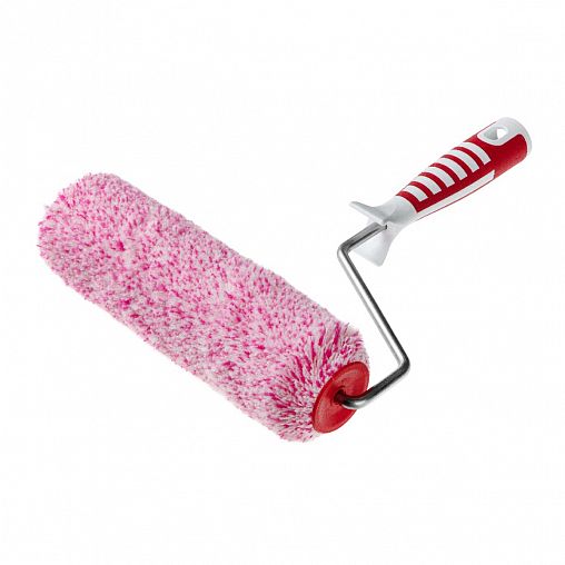 Валик полиакриловый для водных красок Акор Профи, D70 x 240 мм, ворс 18 мм, бюгель 8 мм фото