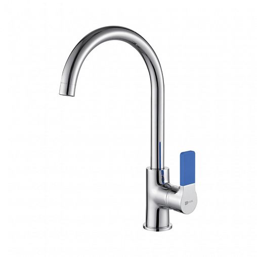 Смеситель для кухни Lemark Aura LM0605C, однорычажный, хром фото