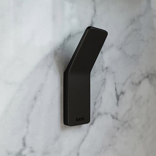 Крючок IDDIS Slide, черный матовый фото