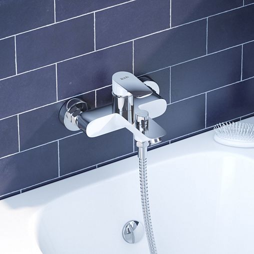 Смеситель для ванны IDDIS Cloud, хром фото