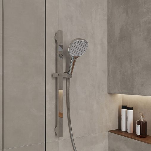 Лейка для душа Milardo Ideal Spa ILS3FC0M18, 3 режима, хром фото