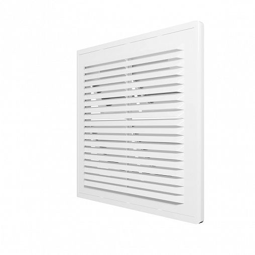 Решетка вентиляционная разъемная Era R2121BV, пластиковая, с обратным клапаном, 210 x 210 мм фото