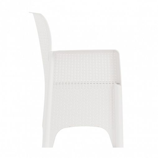 Кресло Альтернатива Ротанг Лайт, 62 x 58,5 x 85 см, белый фото