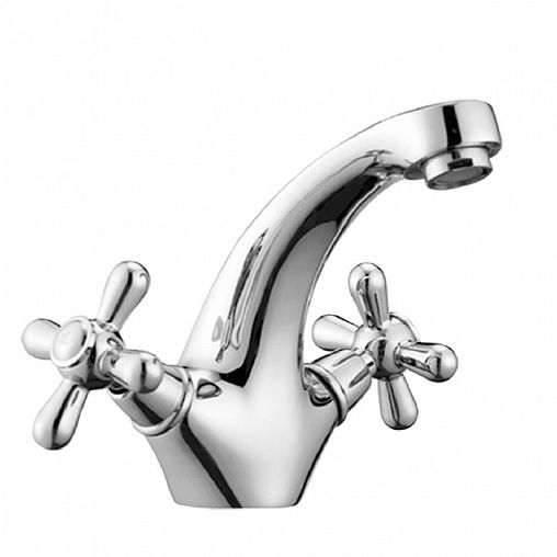 Смеситель для раковины с коротким изливом Fashun A1025, хром фото