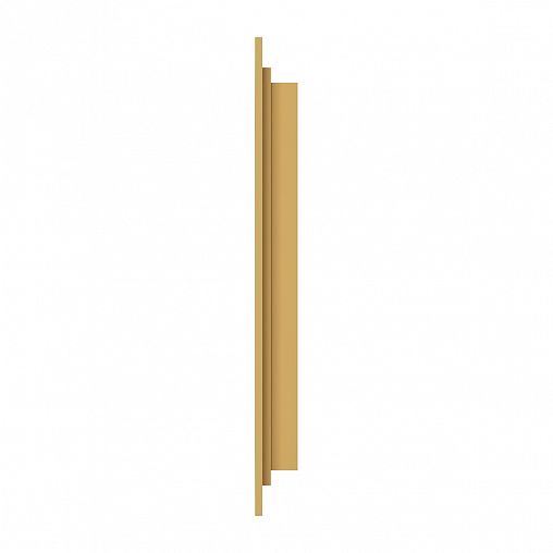 Переточная вентиляционная решетка Era 4513РП беж, пластик, с фланцем 432 x 117 мм, 455 x 133 мм фото