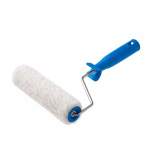 Валик меховой Акор Стандарт, натуральный, D50 x 180 мм, ворс 16 мм, бюгель 6 мм фото