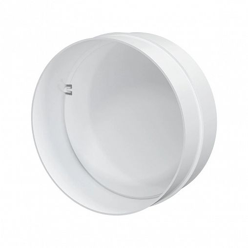 Соединитель круглых воздуховодов с обратным клапаном Era 15СКПО, пластик, d 150 мм фото