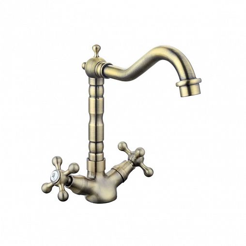 Смеситель для кухни Fashun A4408-4, бронза фото