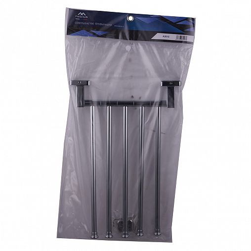 Полотенцедержатель поворотный Fashun A2615, пятерной, хром фото