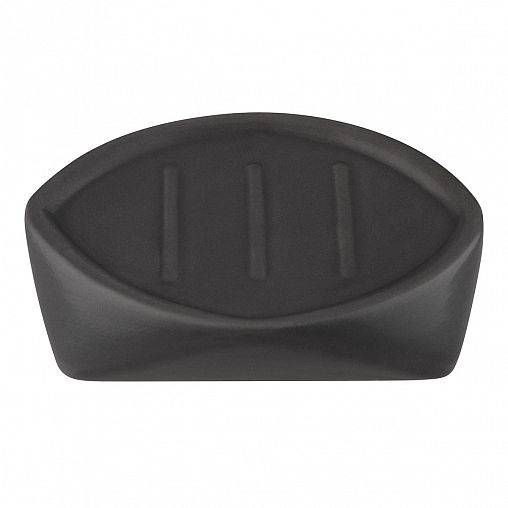 Мыльница Рыжий кот Геометрия, керамика, серый фото