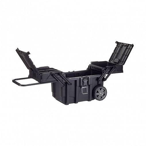 Ящик-тележка для инструментов Keter Cantilever Cart Job Box, 66 х 37,3 х 41 см, черный фото