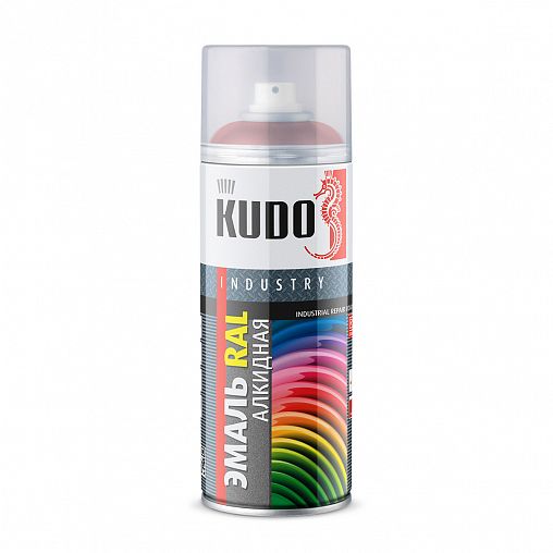 Аэрозольная алкидная краска RAL Kudo KU-09003, 520 мл, RAL 9003, сигнальный белый фото