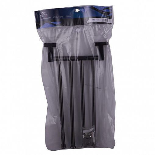 Полотенцедержатель поворотный Fashun A2614-17, четверной, графит фото