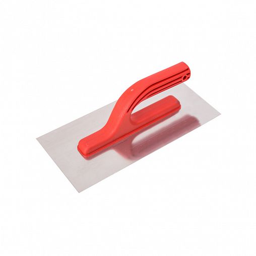 Гладилка прямая Beorol, нержавеющая сталь, ПВХ ручка, 270 х 130 мм фото