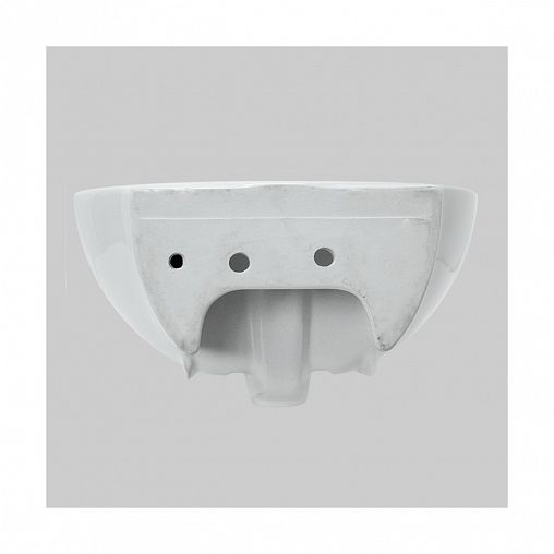 Раковина Sanita Luxe Art 50 ВКС, 49,5 x 46,5 x 26,5 см, белая фото