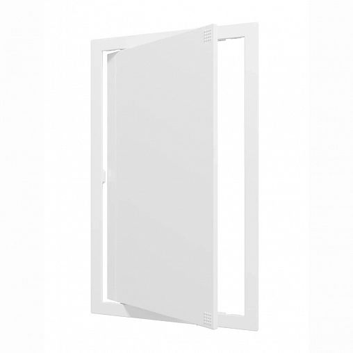 Люк-дверца ревизионная Auramax AD3050, пластиковая, с фланцем 296 x 496 мм, 318 x 518 мм фото