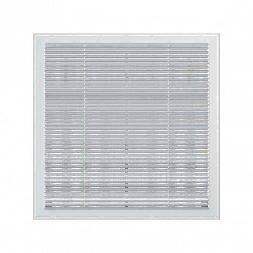 Решетка вентиляционная Era 4040Р, пластиковая, с сеткой, 400 x 400 мм фото