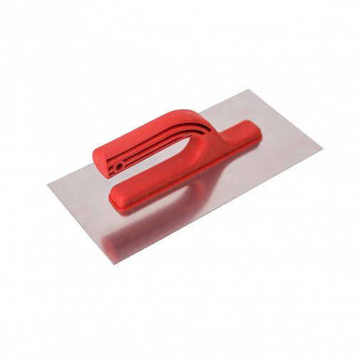 Гладилка прямая Beorol, нержавеющая сталь, ПВХ ручка, 270 х 130 мм фото