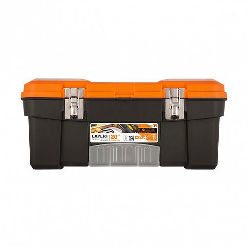 Ящик для инструментов Blocker Expert, 50,8 x 25,6 x 22,5 см, черный/оранжевый фото