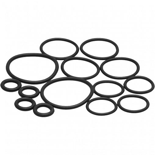 Прокладка-кольцо MasterProf, для обжимных фитингов, d 16 - 32 мм, набор 14 штук фото