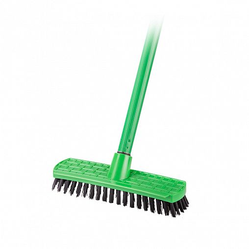 Щетка для пола Альтернатива Комфорт, с черенком, 1112 x 230 мм, микс фото