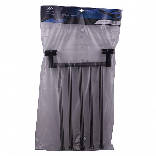 Полотенцедержатель поворотный Fashun A2615-17, пятерной, графит фото