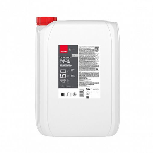 Огнебиозащитный состав для дерева Neomid 450, 2 группа, 30 кг фото
