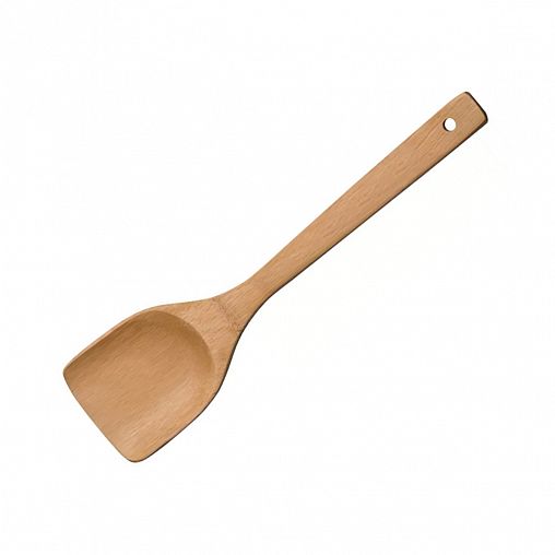 Лопатка кулинарная Mallony Foresta di bambu, бамбуковая, 30 x 7,2 см фото