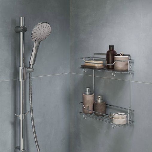 Штанга для душа Milardo Ideal Spa, хром фото