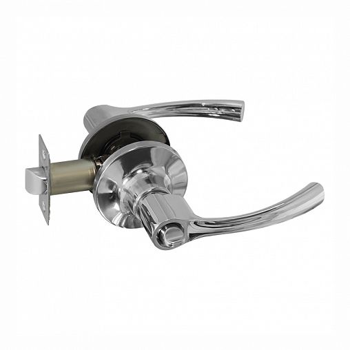 Ручка-защелка Нора-М Isparus ТТ1-03, фиксатор, хром фото